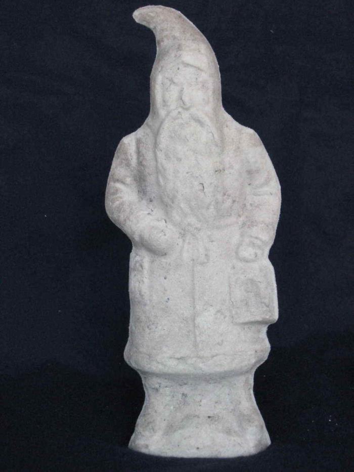 Unfinished pape mache Santa w/Lantern by Linda Hill