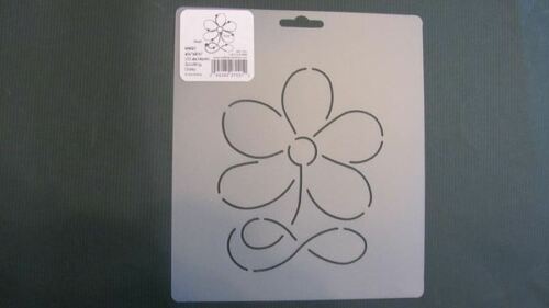 Quilting Stencil #HW21 Scrolling Daisy Paint Sewing Art Crafting
