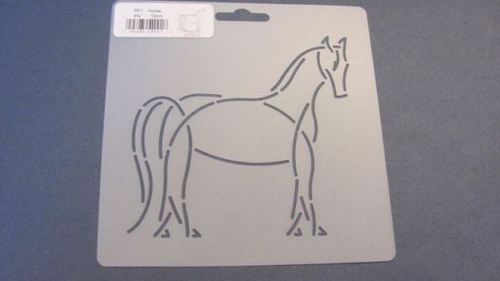 Stencil Quilting RF1 Horse Paint Craft Design