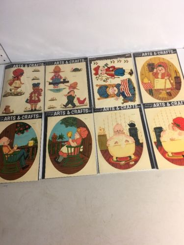 Lot Of 8 Variety Meyercord Decals