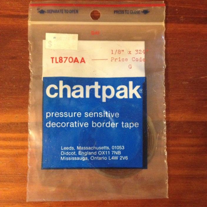 NEW Chartpak Chartpack Graphic Tape Drafting 1/8