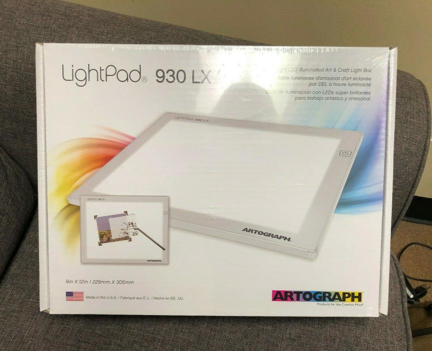 Artograph LightPad 930 LX Super Bright LED Art & Craft Light Box BRAND NEW