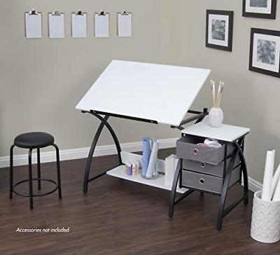 Drafting Table Design Drawing Desk Board Adjustable Storage Art Artist Architect