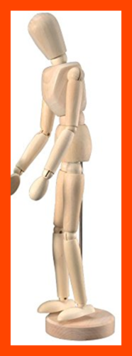 Alvin Wooden Human Mannequin Unisex 12