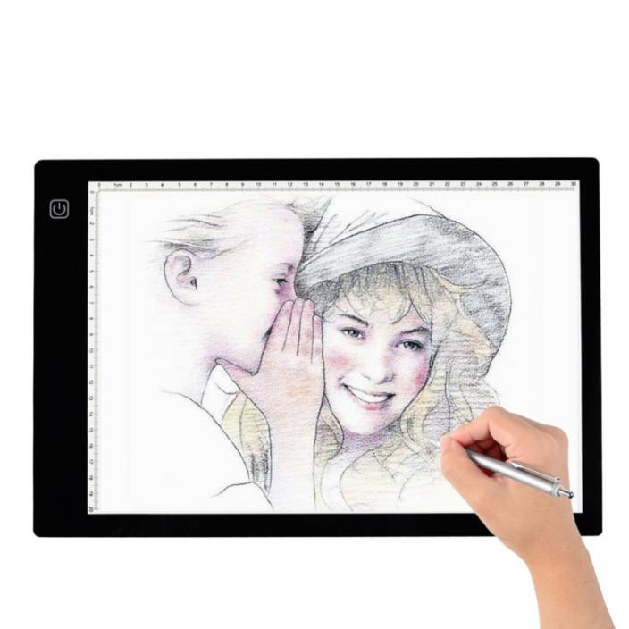 Tracing Light Box, A4 LED Artcraft Pad For Artists,Drawing, Sketching, Animation