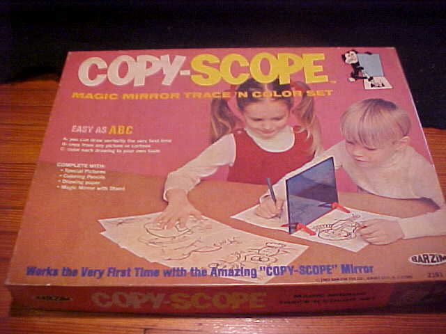 1969 Copy-Scope trace & color set, Barzim, FREE SHIP