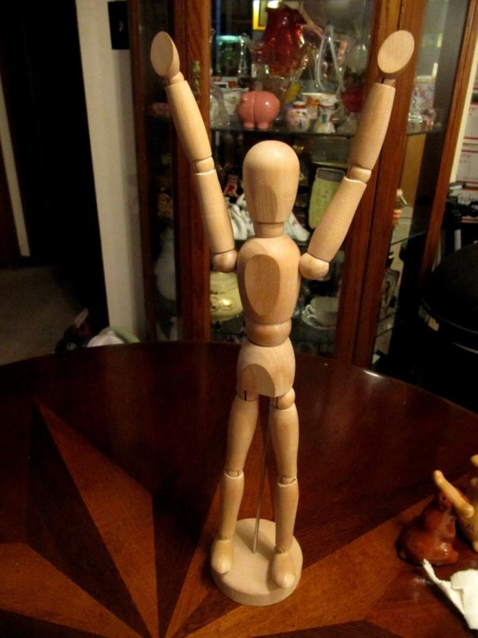 Artist Manikin with Movable Parts, for learning drawing 12