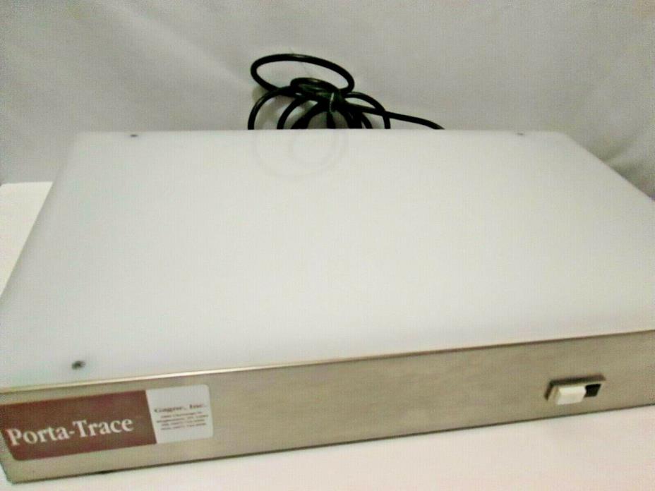 Porta-Trace Gagne 1118 light box DRAWING TOOL 15W works perfect 11
