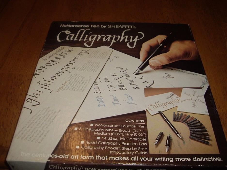 Scheaffer No Nonsense Pen Calligraphy Set