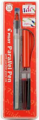 Pilot Parallel Calligraphy Pen Set 1.5mm Nib Black & Red Ink 072838900500