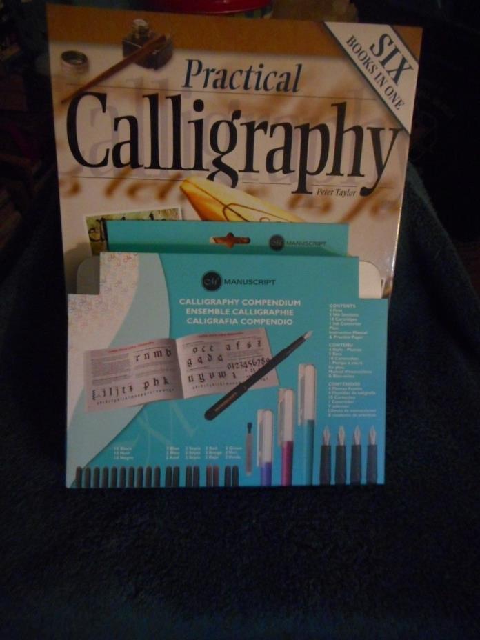 Manuscript Calligraphy Set- NIB with Practical Calligraphy Book By Peter Taylor