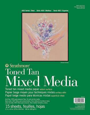 Strathmore Toned Mixed Medai Paper - Toned Tan 11