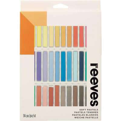 Reeves Soft Pastel Set 36/Pkg-Assorted Colors 780804861969