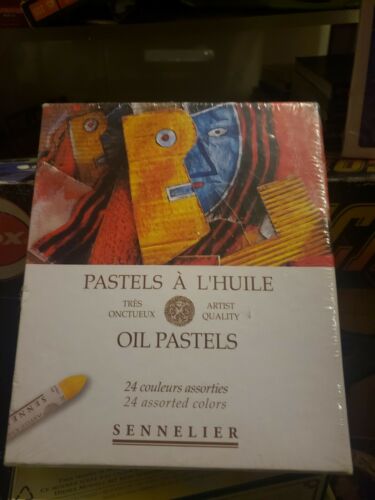 Sennelier Oil Pastels Box Sets 24 Assorted Oil Pastels Art - Fast Shipping NEW
