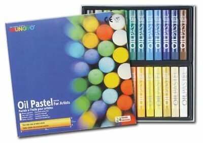 Mungyo Gallery Oil Pastels Cardboard Box Set of 24 Standard - Assorted Colors
