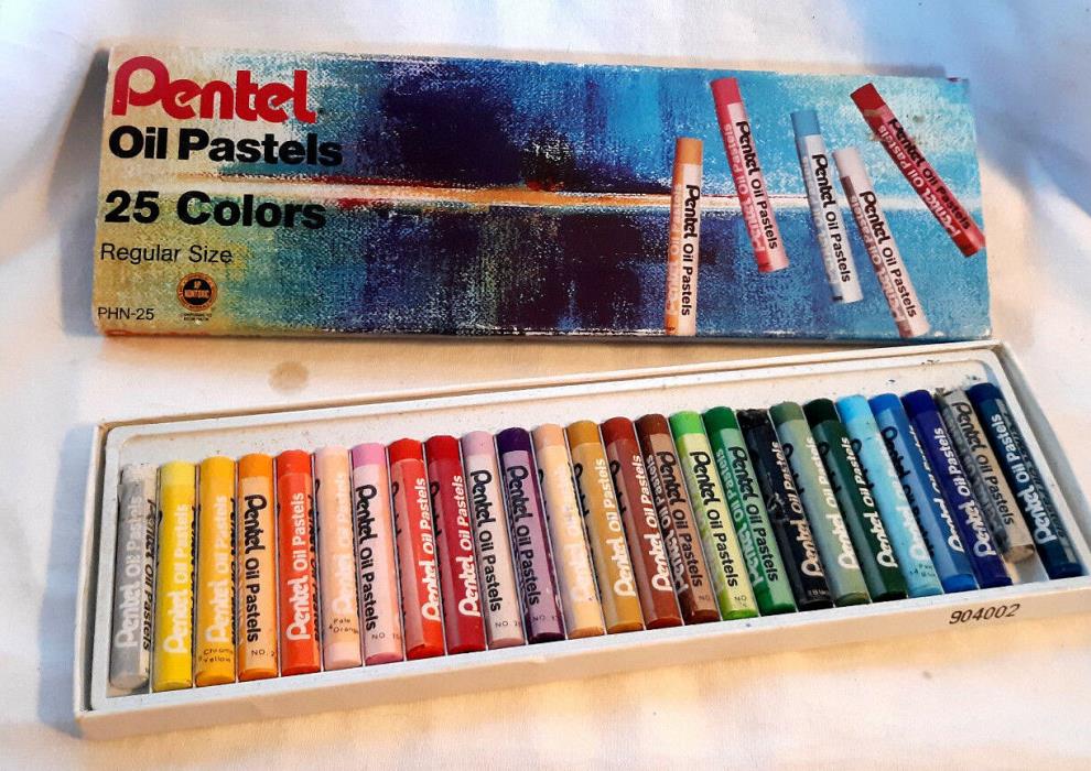 PENTEL Oil Pastels Box of 25 