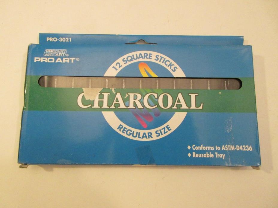 Pro Art Chalk Charcoal, 12 Stick Per package
