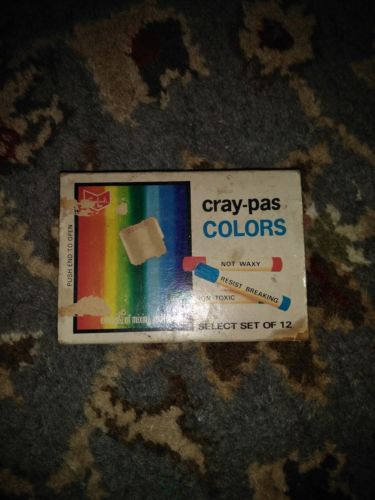 Vintage Sanford’s Cray-Pas Colors Spectrum Set Of 12