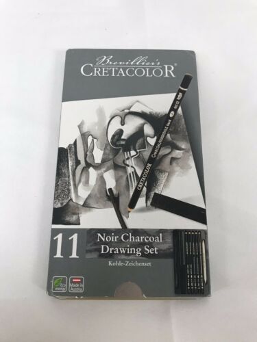 Cretacolor Noir Charcoal Drawing Set