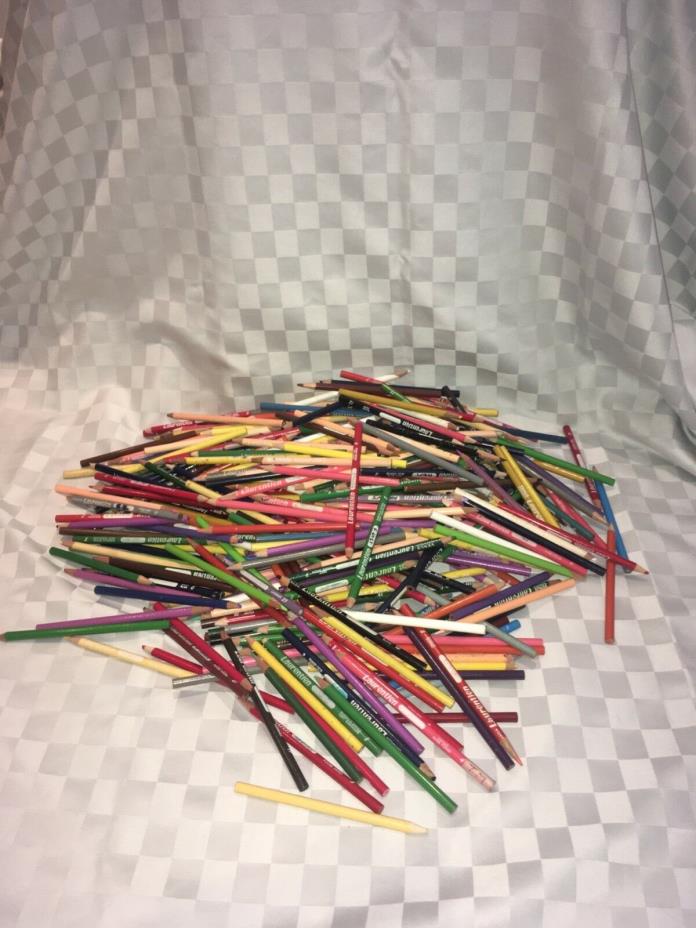 Laurentien pencil crayons -  400 pencils in assorted colors of medium length