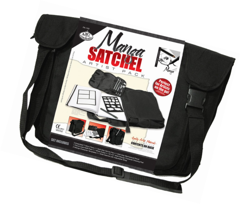 Royal and Langnickel Manga Satchel Artist Set