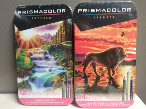 *New*PRISMACOLOR Colored Pencils Lot of 2/ 1/24ct sets 1/12ct set