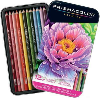 Prismacolor Botanical Garden Colored Pencils Set 12/Pkg   070735007704