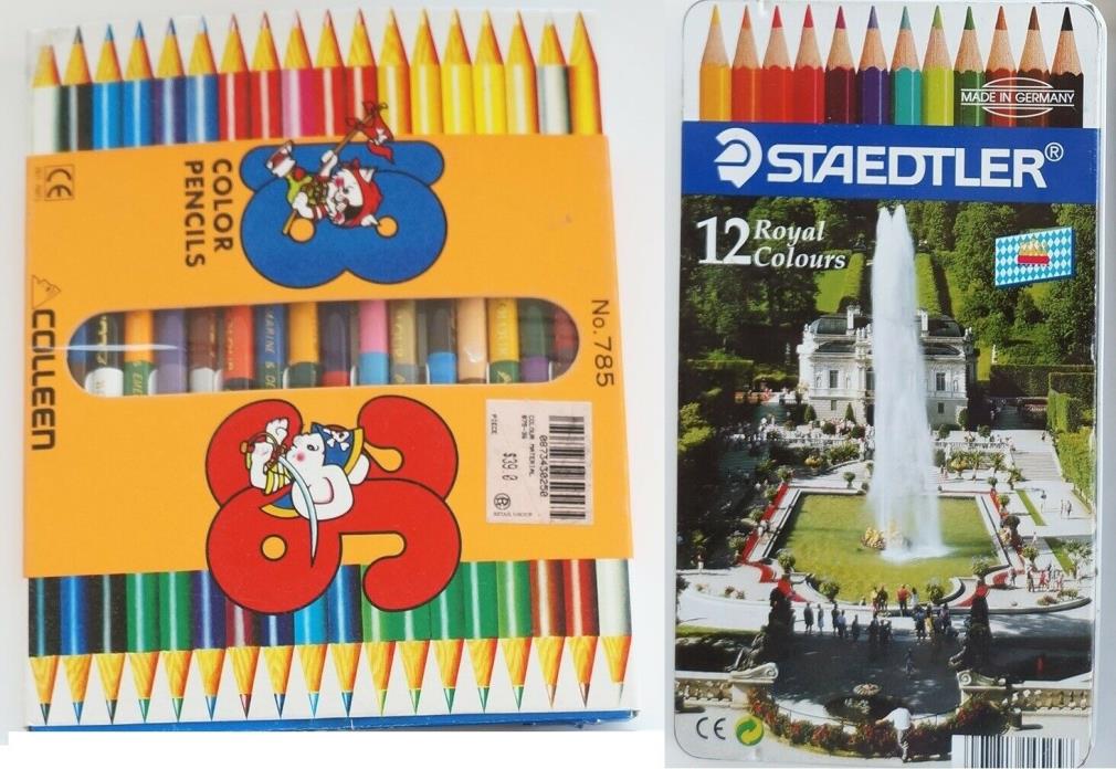Staedtler Royal Colors and Colleen Color Pencils