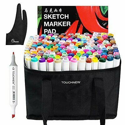 168 Set Markers Color TOUCH Graphic Drawing Painting Alcohol Art Dual Tip Pen