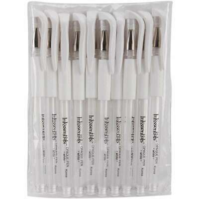Inkssentials Opaque Pens POP Refill 10/Pkg-White 789541024545