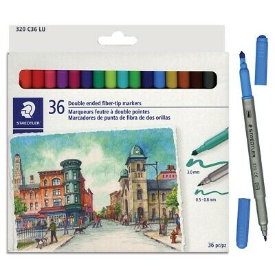 Staedtler Double Ended Fiber-Tip Markers