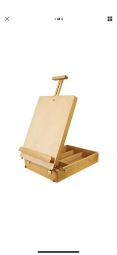 Large Adjustable Wood Table Sketchbox Easel 13