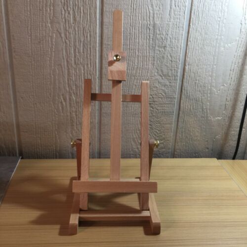 Small Adjustable Beech Wood Tabletop Easel Portable