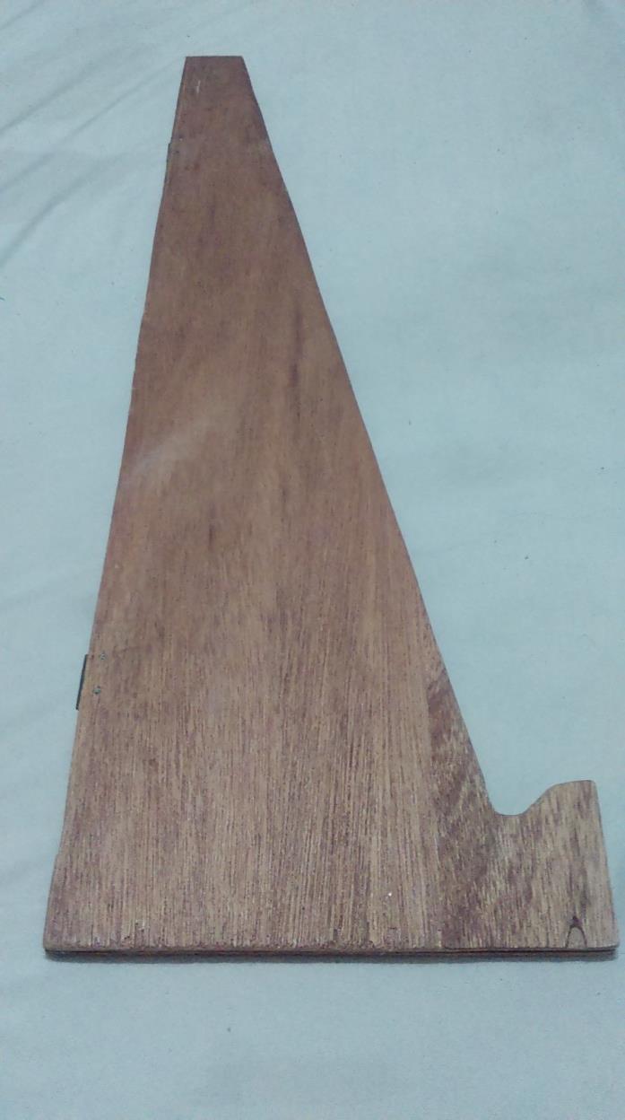 Handmade Desktop Wood Display Easel-Gently Used-Holds Light Items