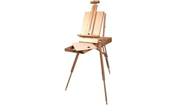 Wooden Artist Painting Tripod Art Easel Drawing Box Portable Sketch Foldable