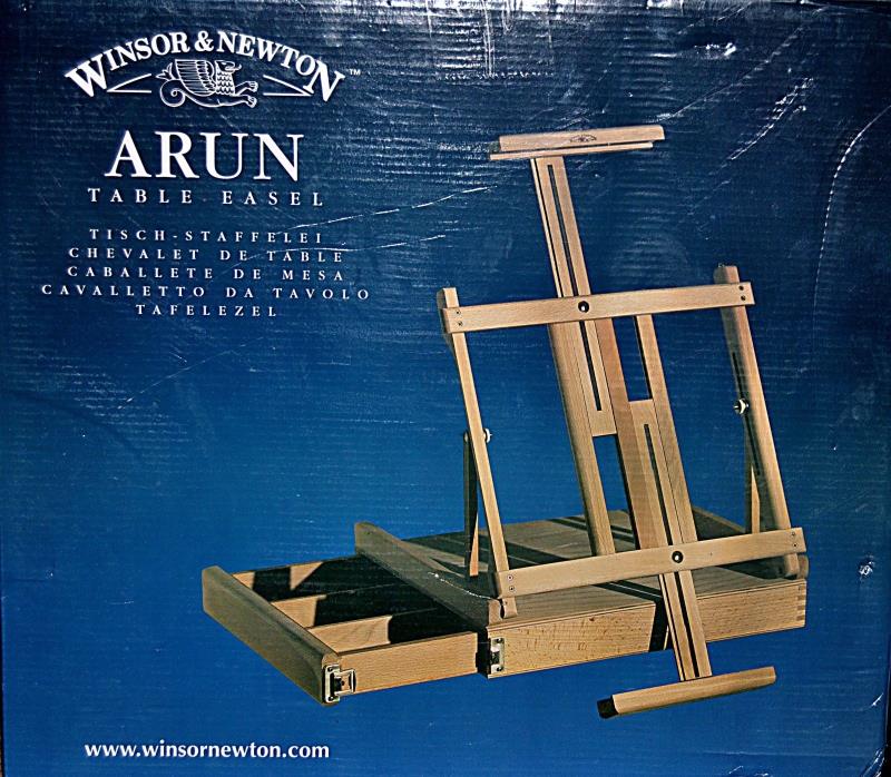 NIB Winsor & Newton Arun Table Top Easel Beechwood 7006201 New in Box