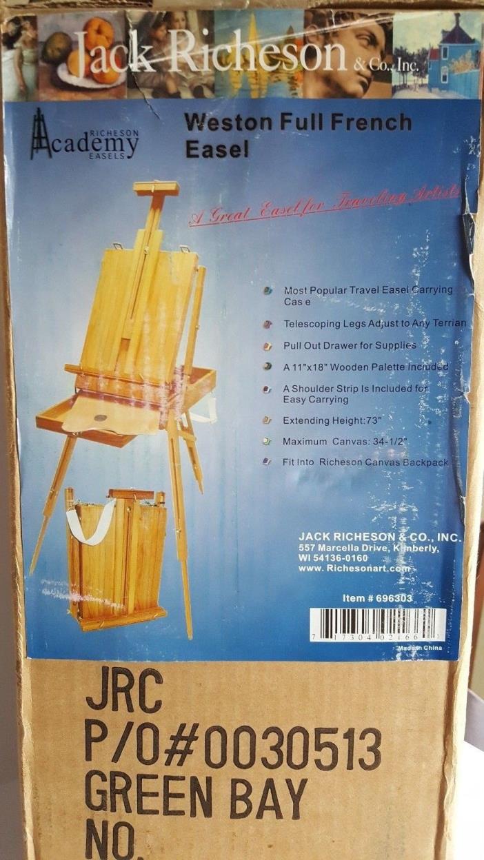 NIB Jack Richeson Weston Full French Easel NEW IN BOX