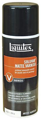 Liquitex Professional Soluvar Matte Varnish, Aerosol Spray 10.4-oz
