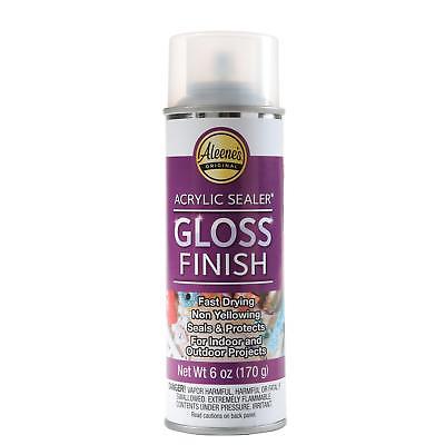 Aleene's 26412 Duncan Spray Acrylic Sealer Gloss Finish 6oz