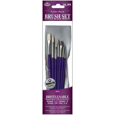 Bristle/Sable Value Pack Brush Set - NOTM325128