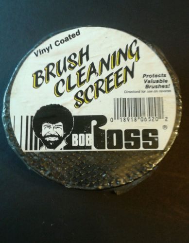 Bob Ross Brush Cleaning Screen