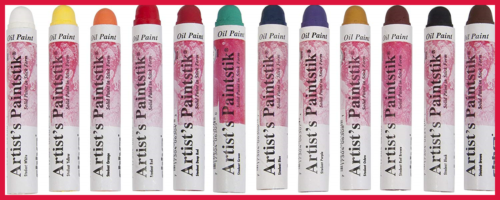 121501 Shiva Oil Paintstik Student Colors Set Of 12