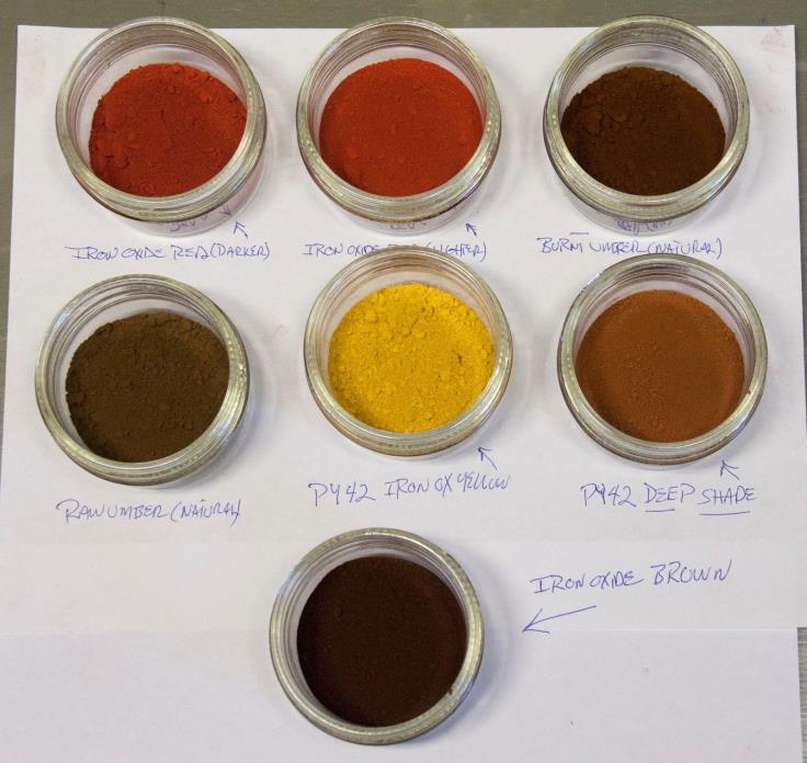 Artist Dry Pigments: Earth Color Assortment