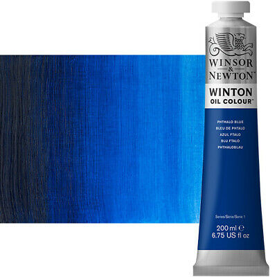 Winton Oil Color 200 ml Tube - Phthalo Blue