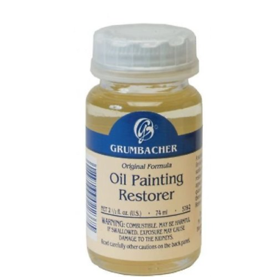 Grumbacher Oil Painting Restorer, 2-1/2 Oz. Jar, #5782
