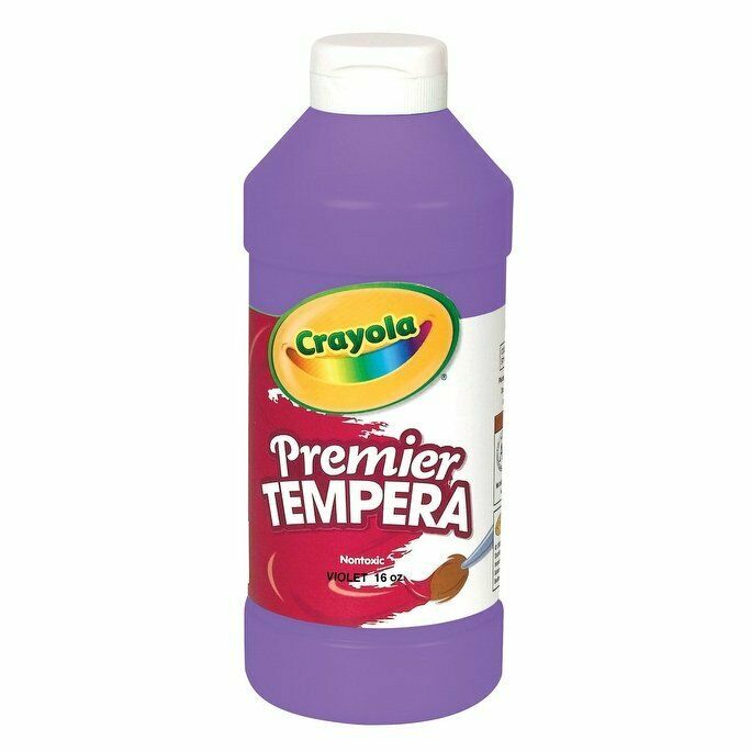 Crayola Artista II Washable Tempera Paint, Pint, Violet