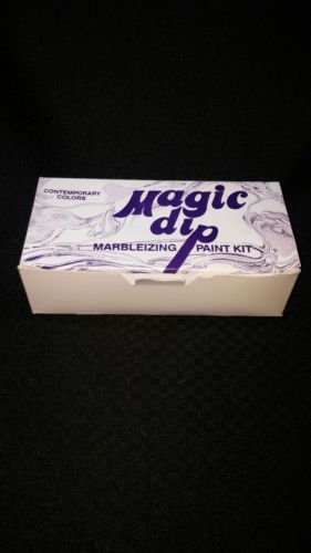 Magic Dip Marbleizing Paint Kit NIB Contemporary Colors