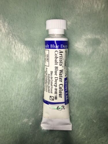 Winsor & Newton Water Colour  5 ml Tube  Cobalt Blue Deep