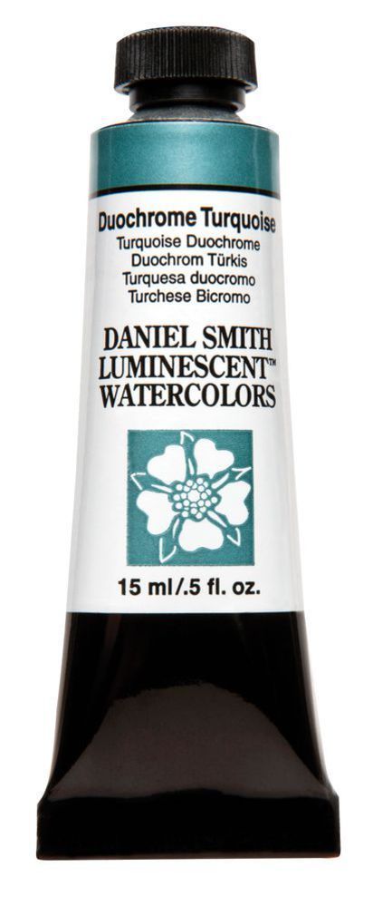 Daniel Smith Extra Fine Watercolor 15 ml Duochrome Turquoise 640043 Ser 1 NEW