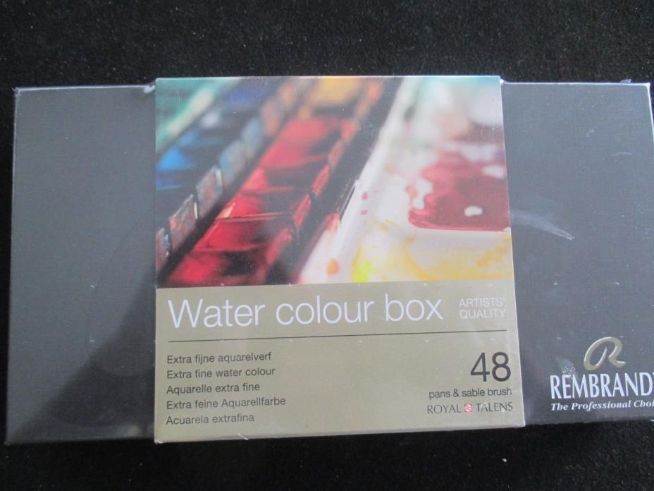 Rembrandt Watercolour Metal Deluxe Set of 48 Half Pans